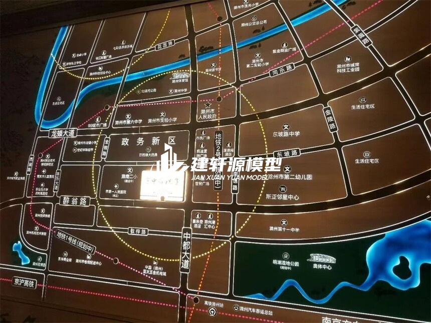 河池区域壁挂模型